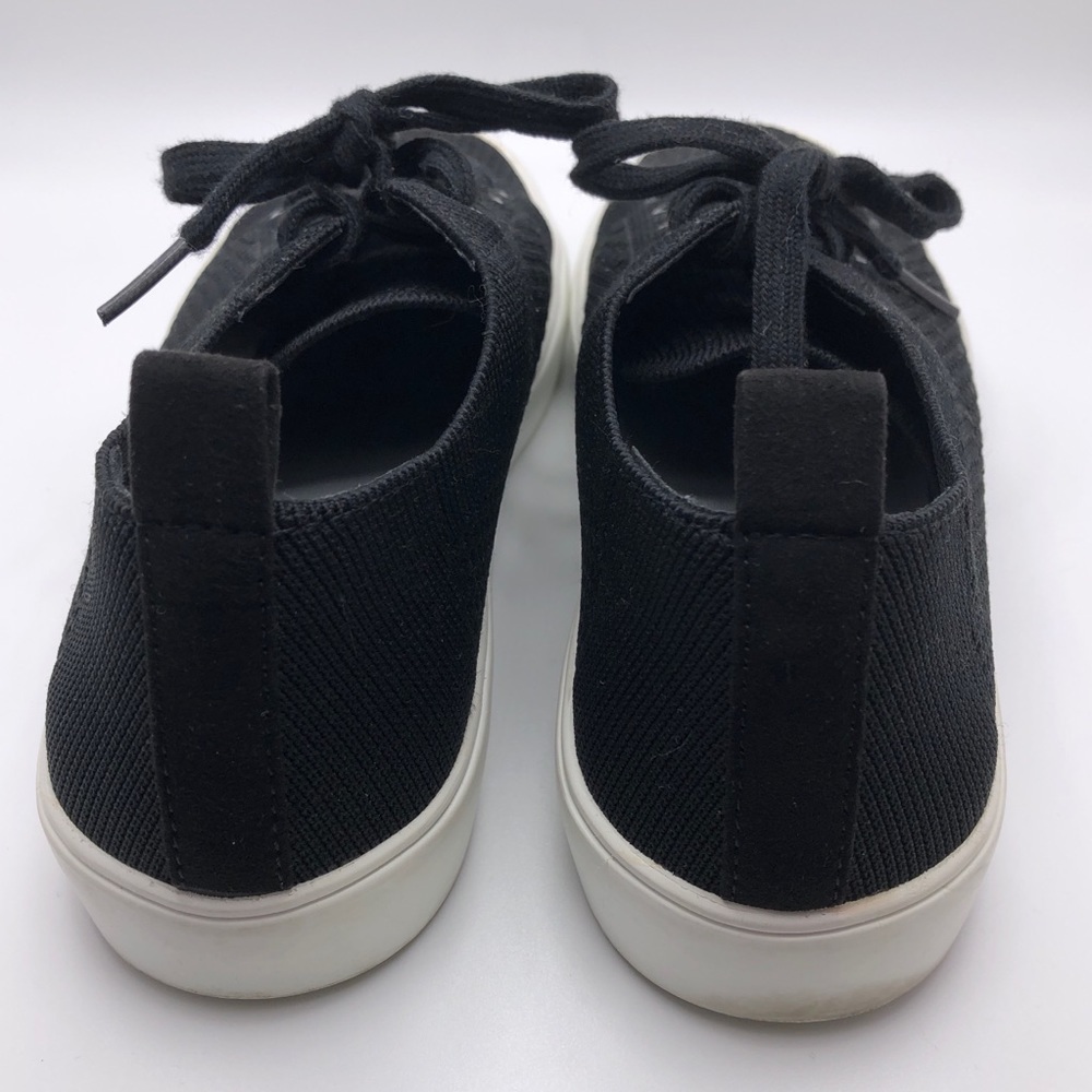 Marc Fisher Black Mesh Deck Shoes Lace Up Sneakers Size 7M - Picture 6 of 7